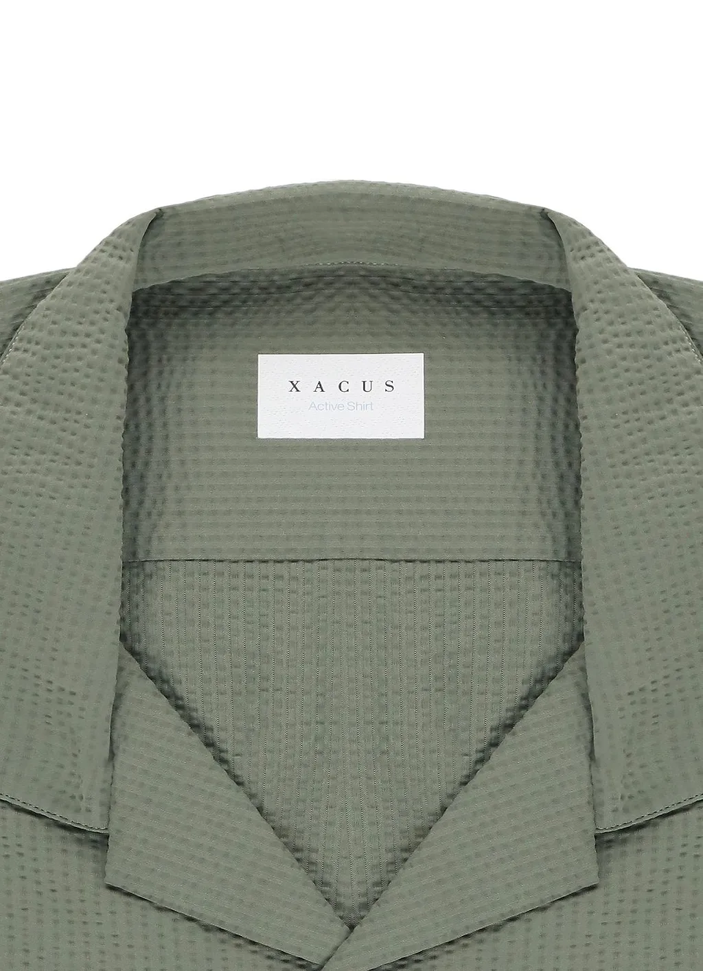 Xacus Seersucker Long-Sleeve Shirt