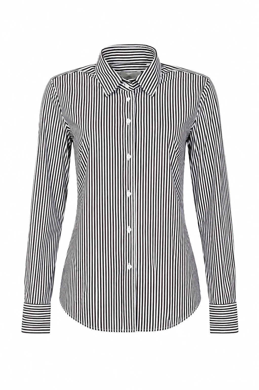 Xacus Striped Button-Up Shirt