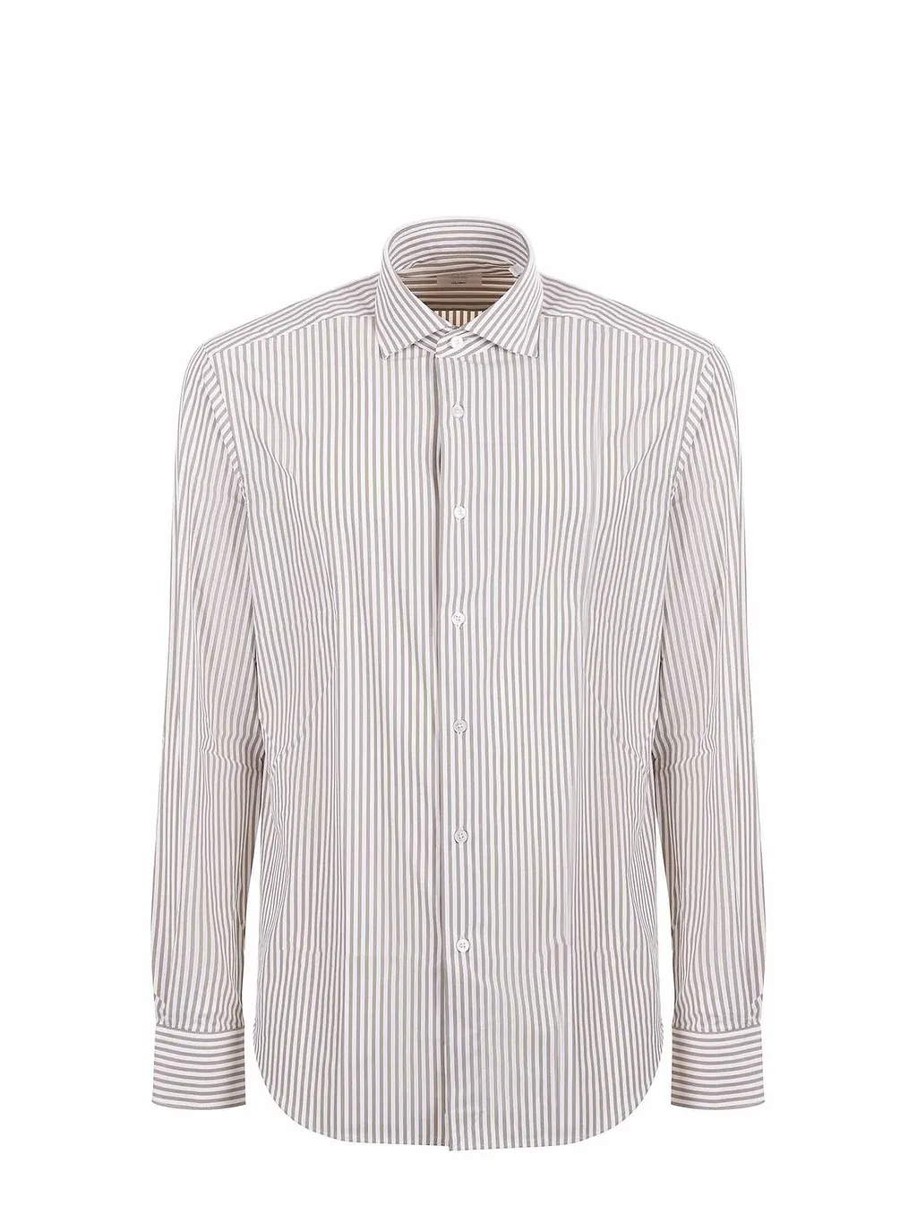 Xacus Striped Long-Sleeve Shirt