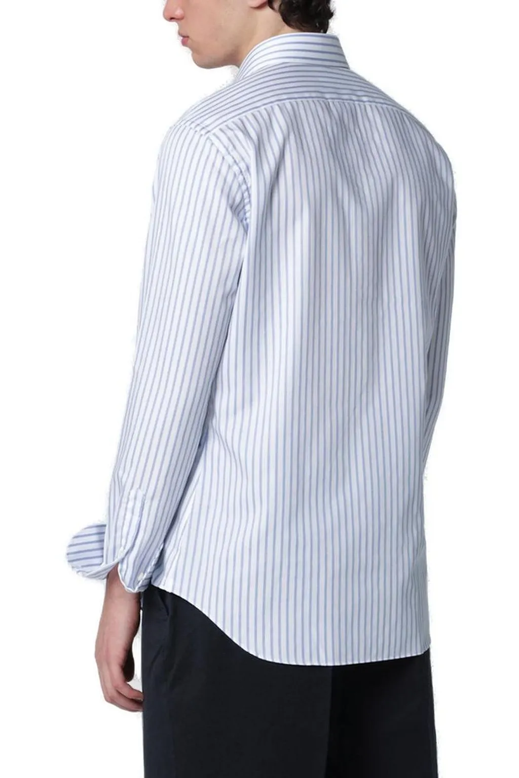 Xacus Striped Long-Sleeved Shirt