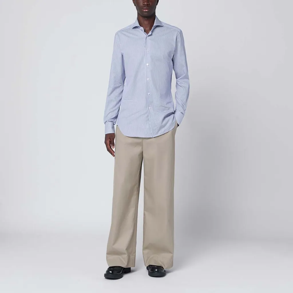 Xacus Striped Long-Sleeved Shirt