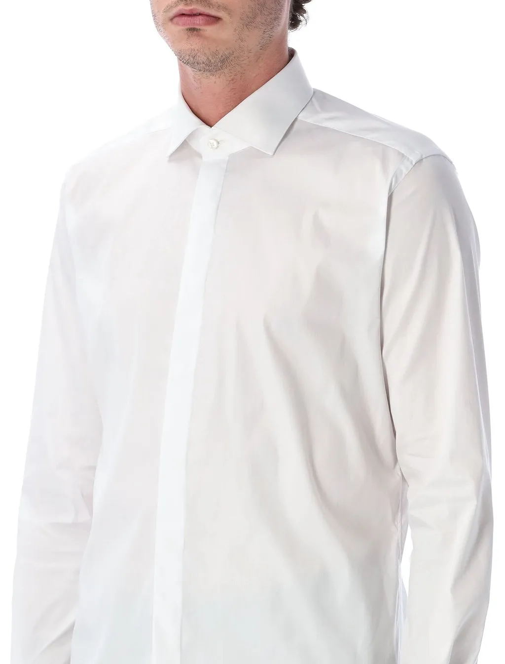 Xacus Tailor Concealed-Placket Shirt