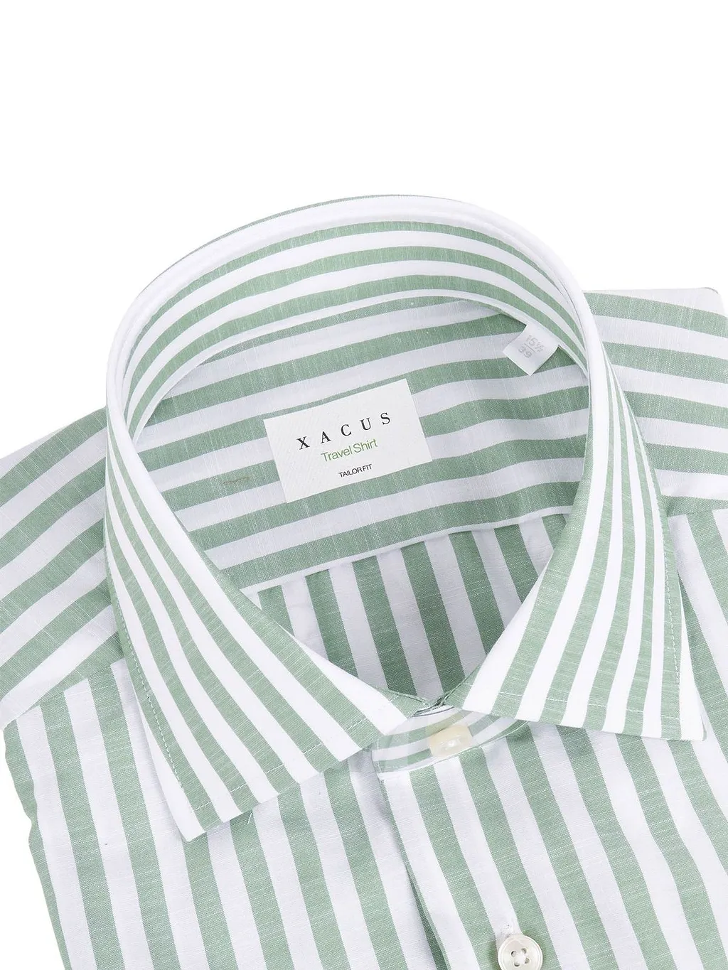 Xacus Travel Long-Sleeved Striped Shirt