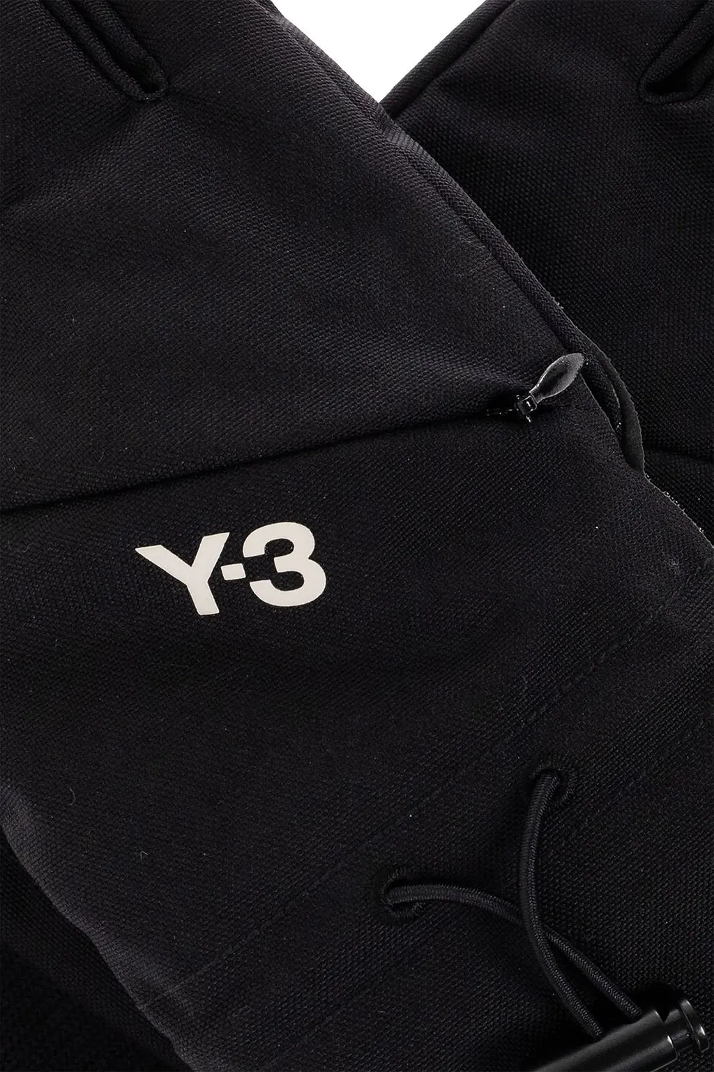 Y-3 Logo Cuffed Gloves