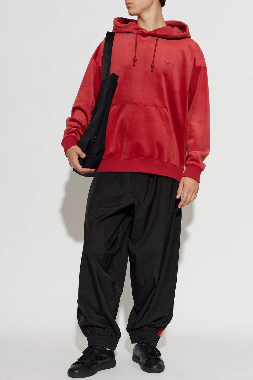 Y-3 Logo Fleece Hoodie