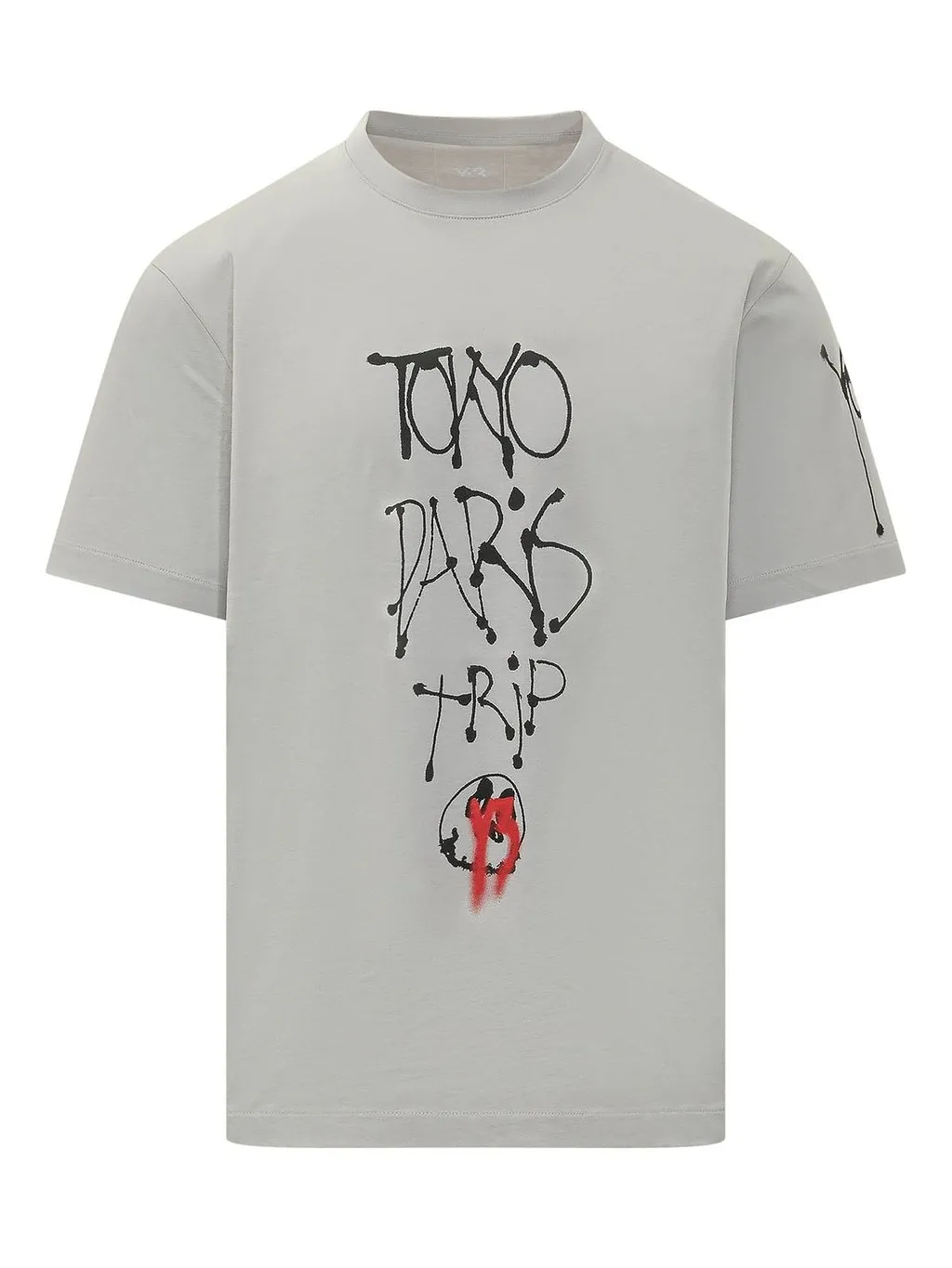 Y-3 Logo Printed Crewneck T-Shirt