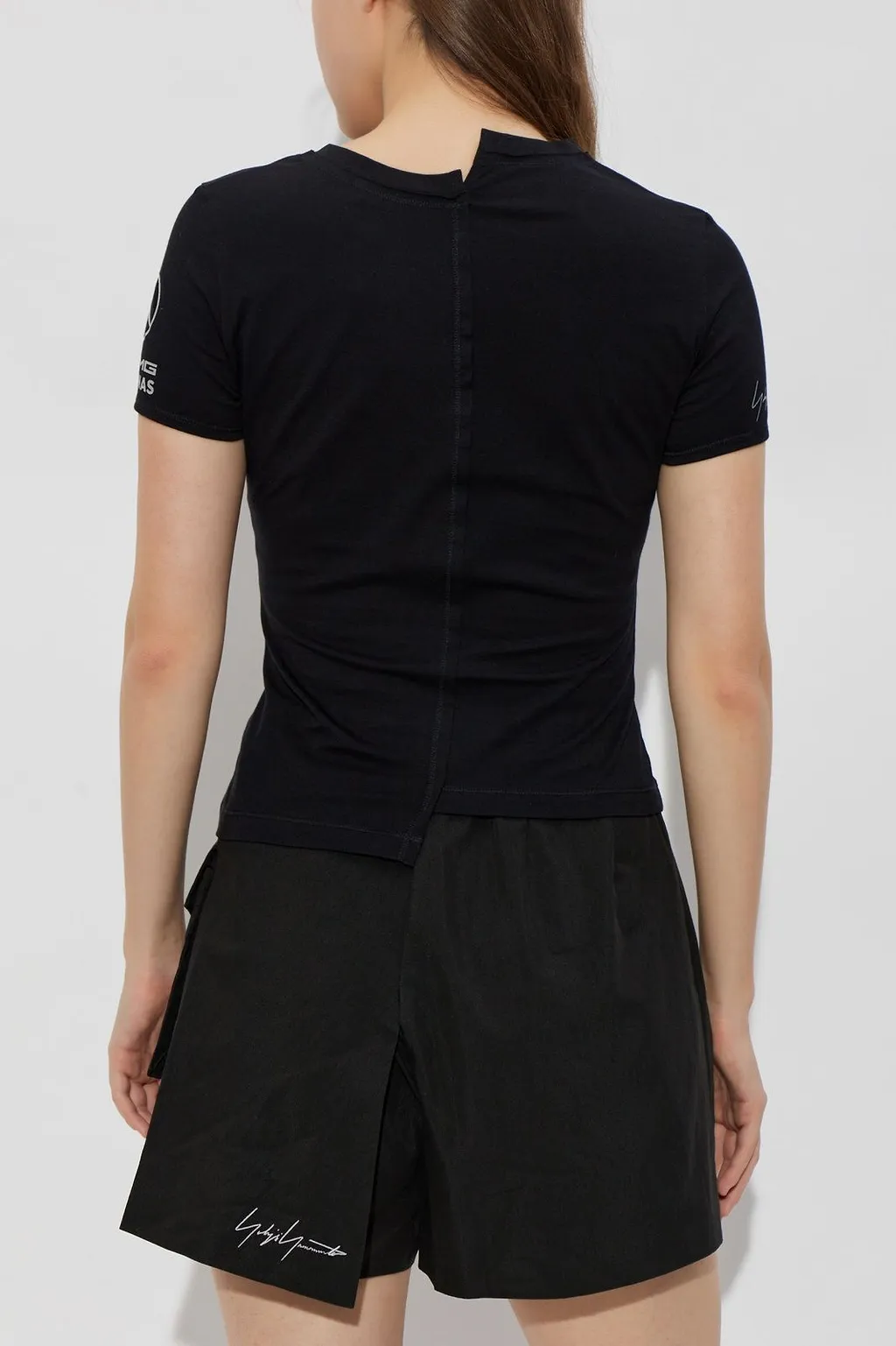 Y-3 Mercedes Amg Petronas Asymmetric T-Shirt