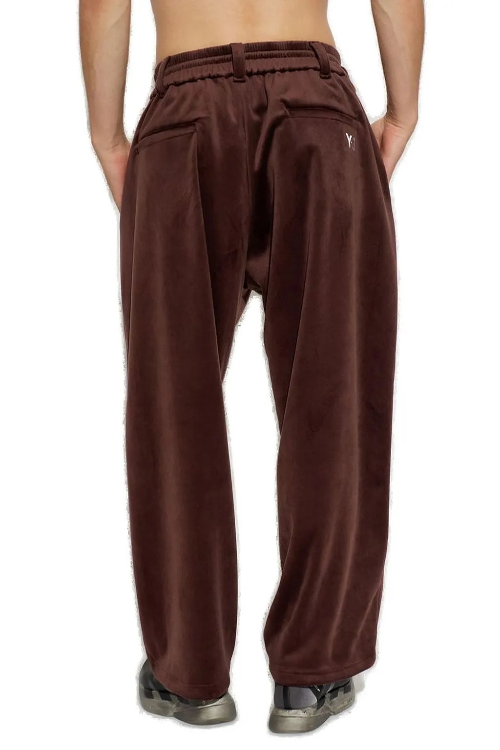 Y-3 Wide-Leg Drawstring Pants