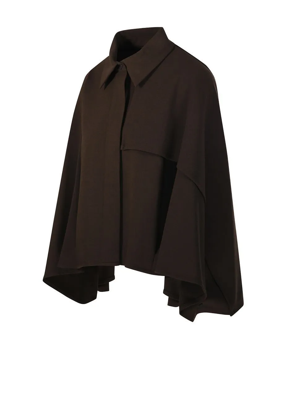 Yavi Draped Cape Blouse Tops