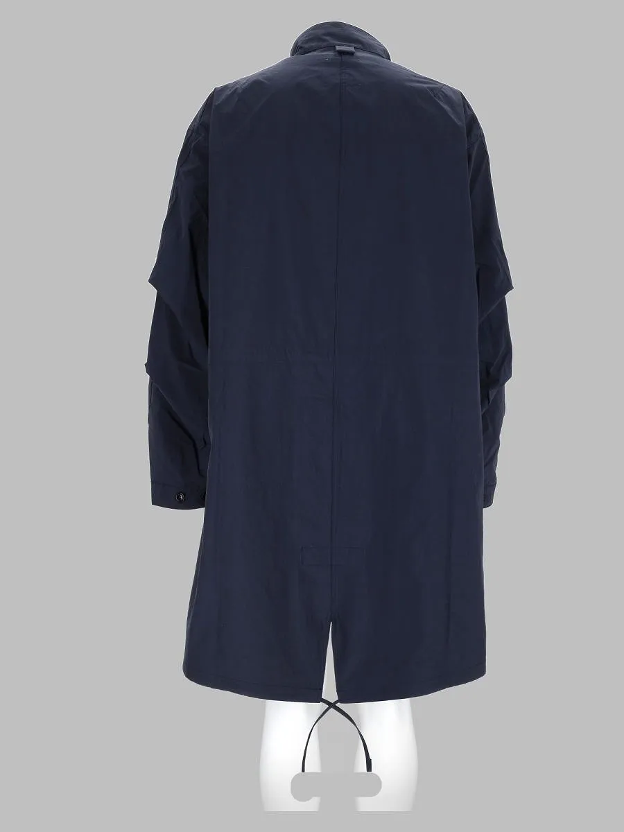 Ymc Funnel Neck Drawstring Coat