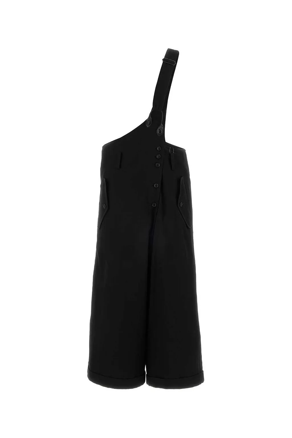 Y's I Center Tuck Wide-Leg Jumpsuits
