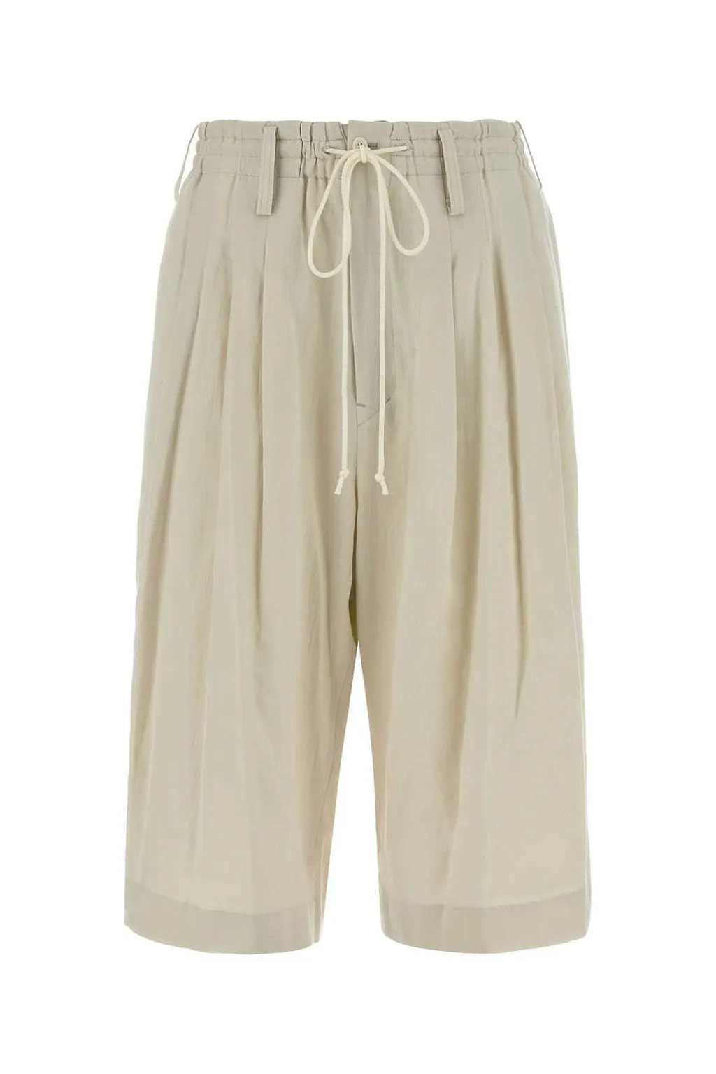 Y's U 3 Tuck Cropped Pants