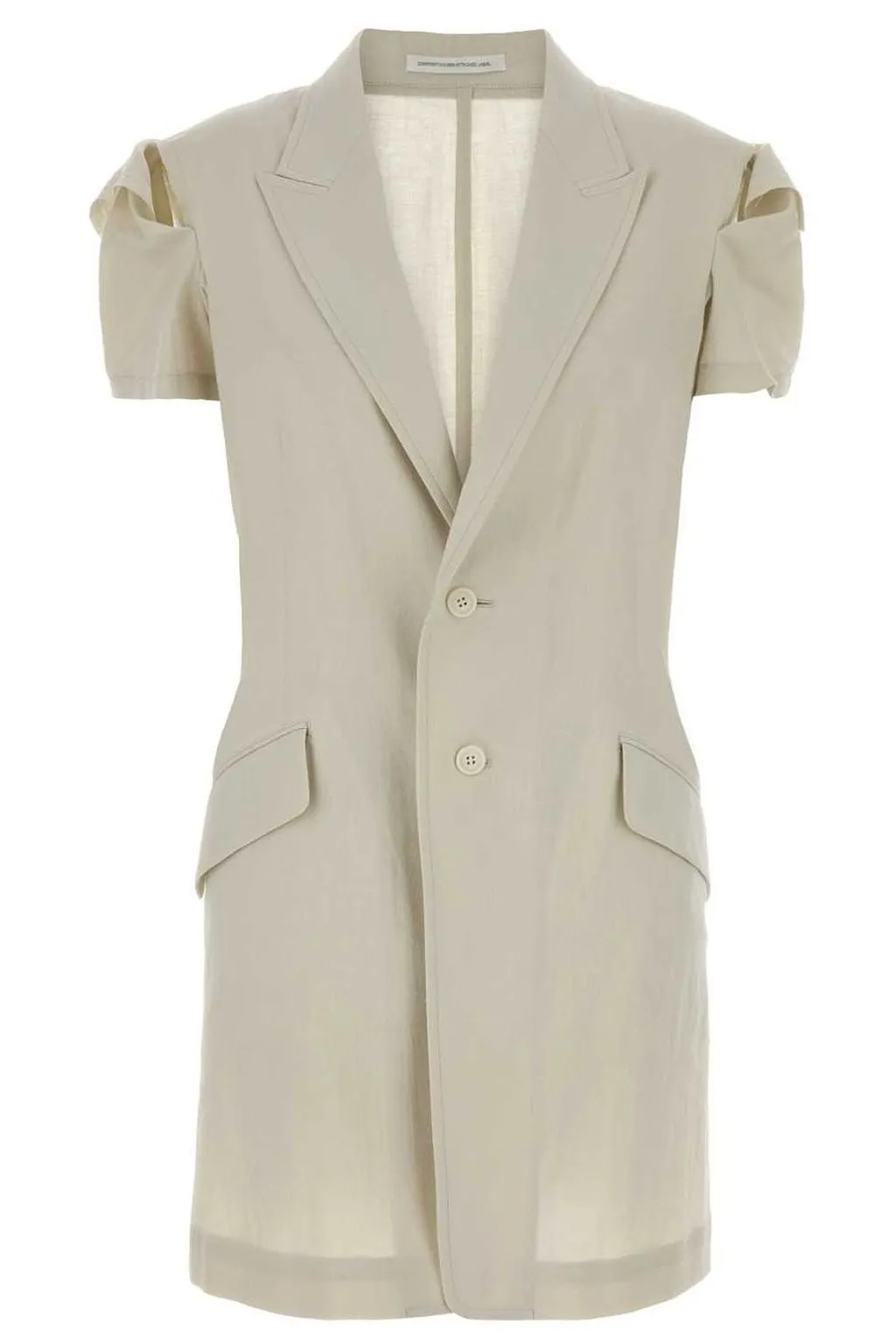 Y's U Short-Sleeve Longline Blazer