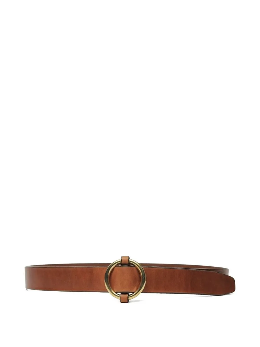 Yuketen Round Buckle Leather Belt