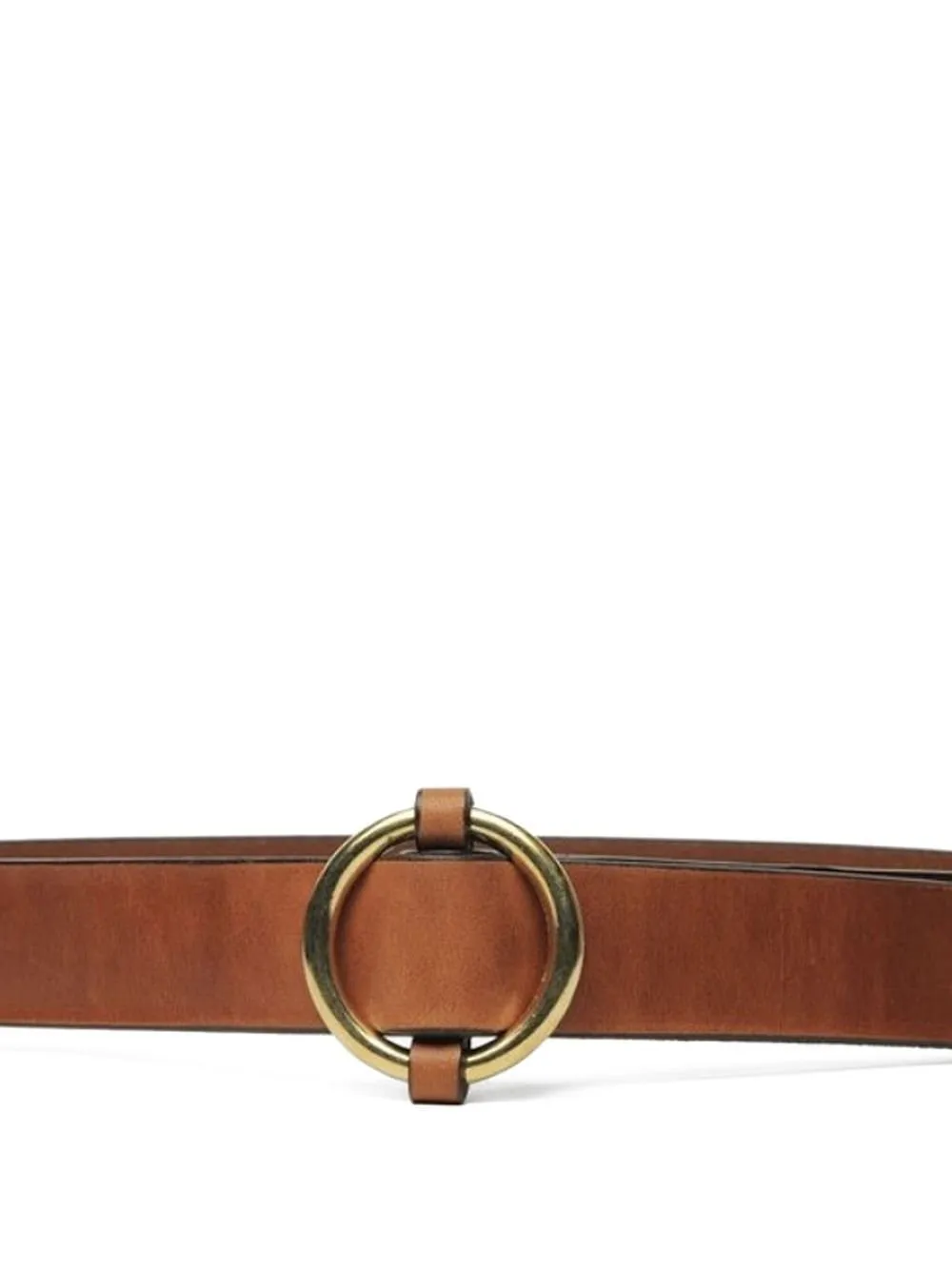 Yuketen Round Buckle Leather Belt