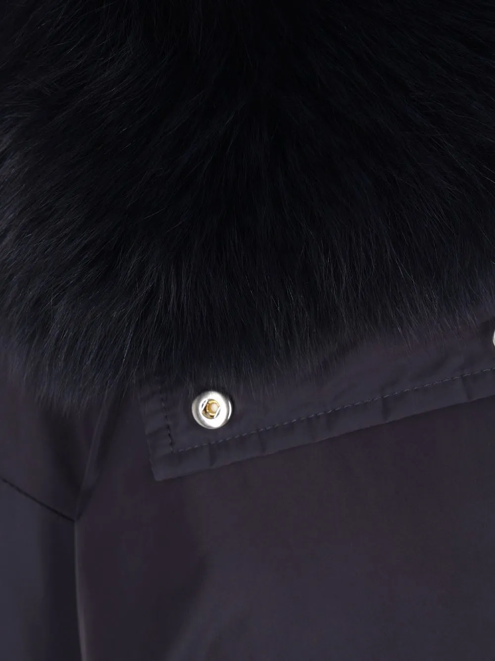 Yves Salomon Short Detachable Collar Down Jacket