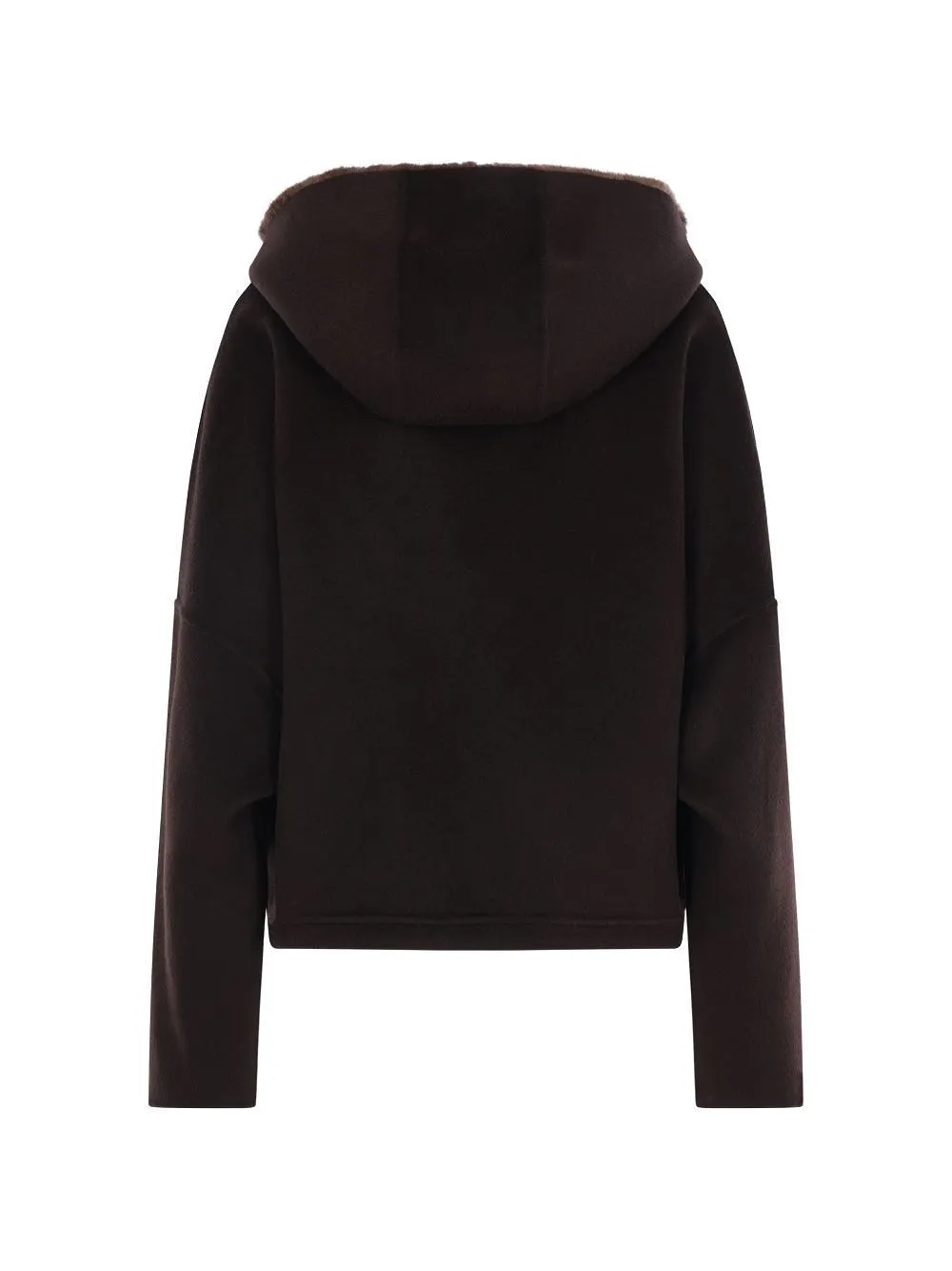 Yves Salomon Zip-Up Long-Sleeved Jacket