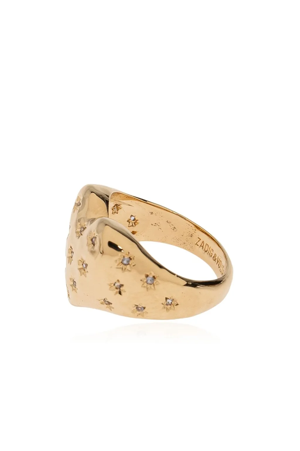 Zadig & Voltaire Heart Signet Ring
