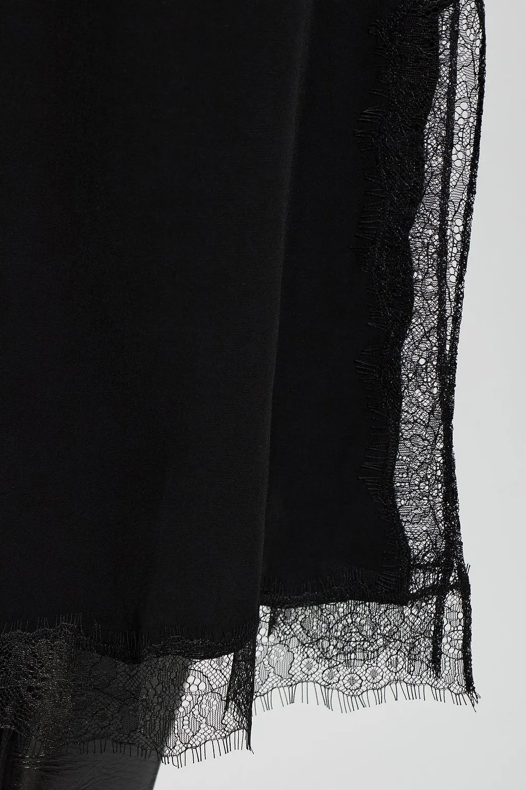 Zadig & Voltaire Jarvis Lace-Trim Midi Skirt