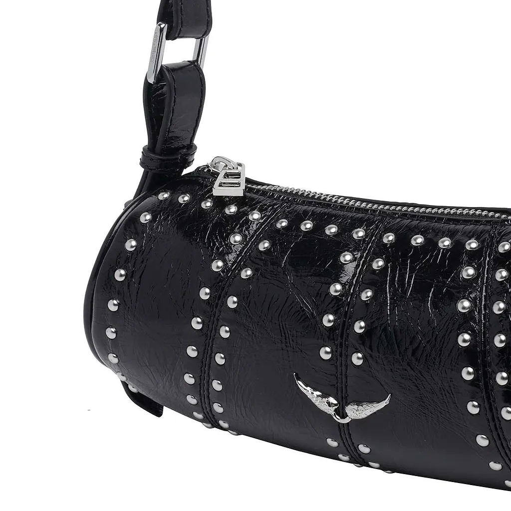 Zadig & Voltaire Le Roudoudou Studded Zipped Shoulder Bag