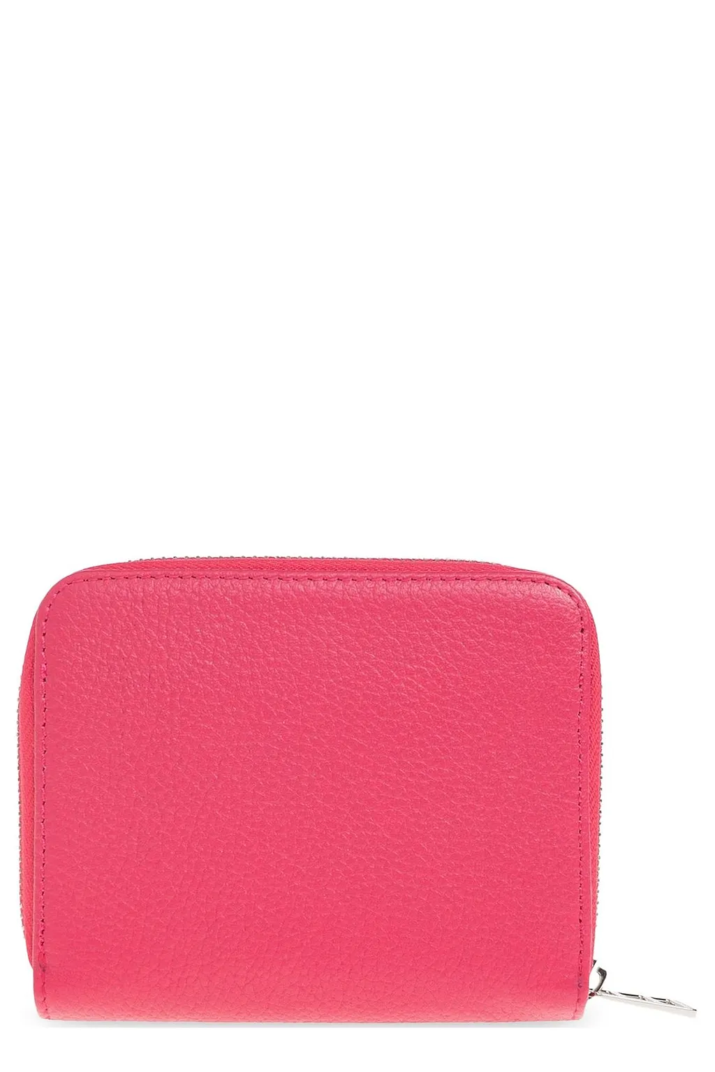 Zadig & Voltaire Logo Plaque Zip-Around Mini Wallet