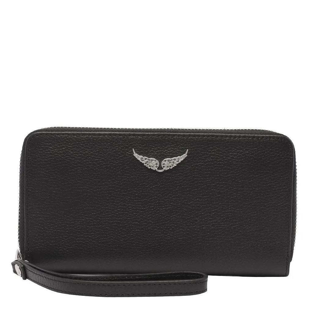 Zadig & Voltaire Logo-Plaque Zipped Purse
