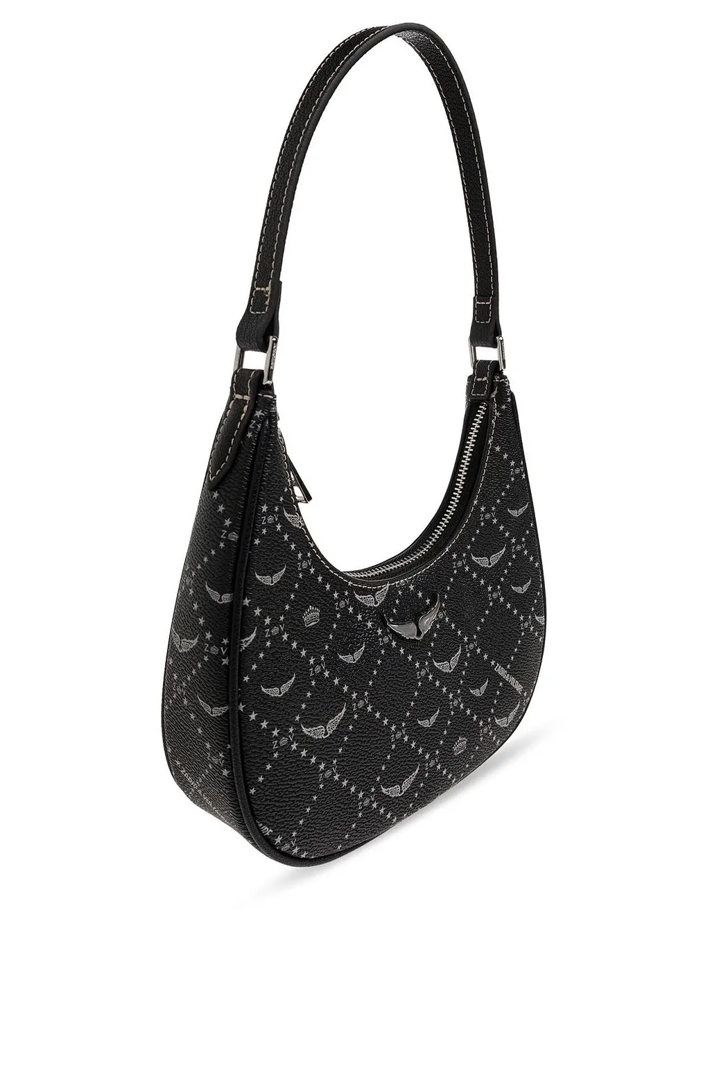 Zadig & Voltaire Night Out Monogram Shoulder Bag