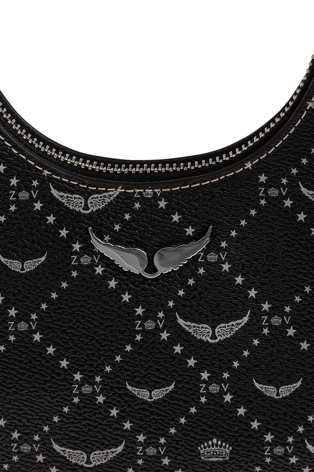 Zadig & Voltaire Night Out Monogram Shoulder Bag
