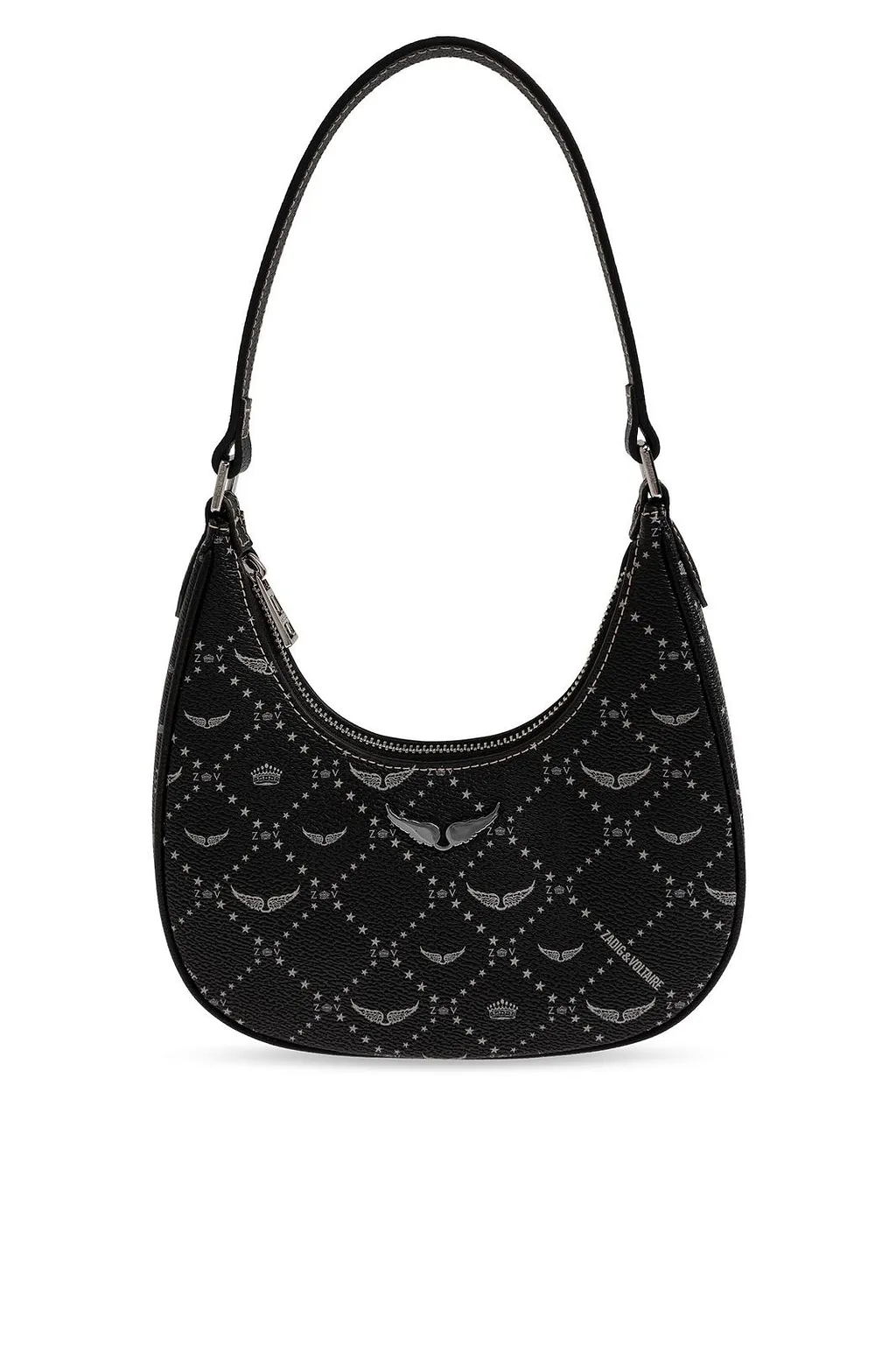 Zadig & Voltaire Night Out Monogram Shoulder Bag