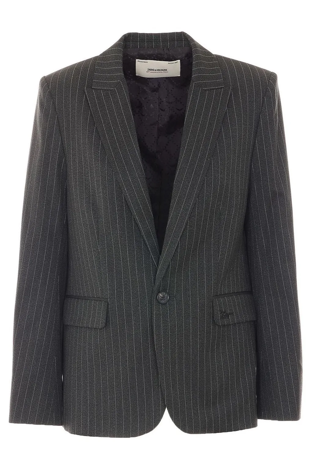 Zadig & Voltaire Pinstriped Single-Breasted Blazer