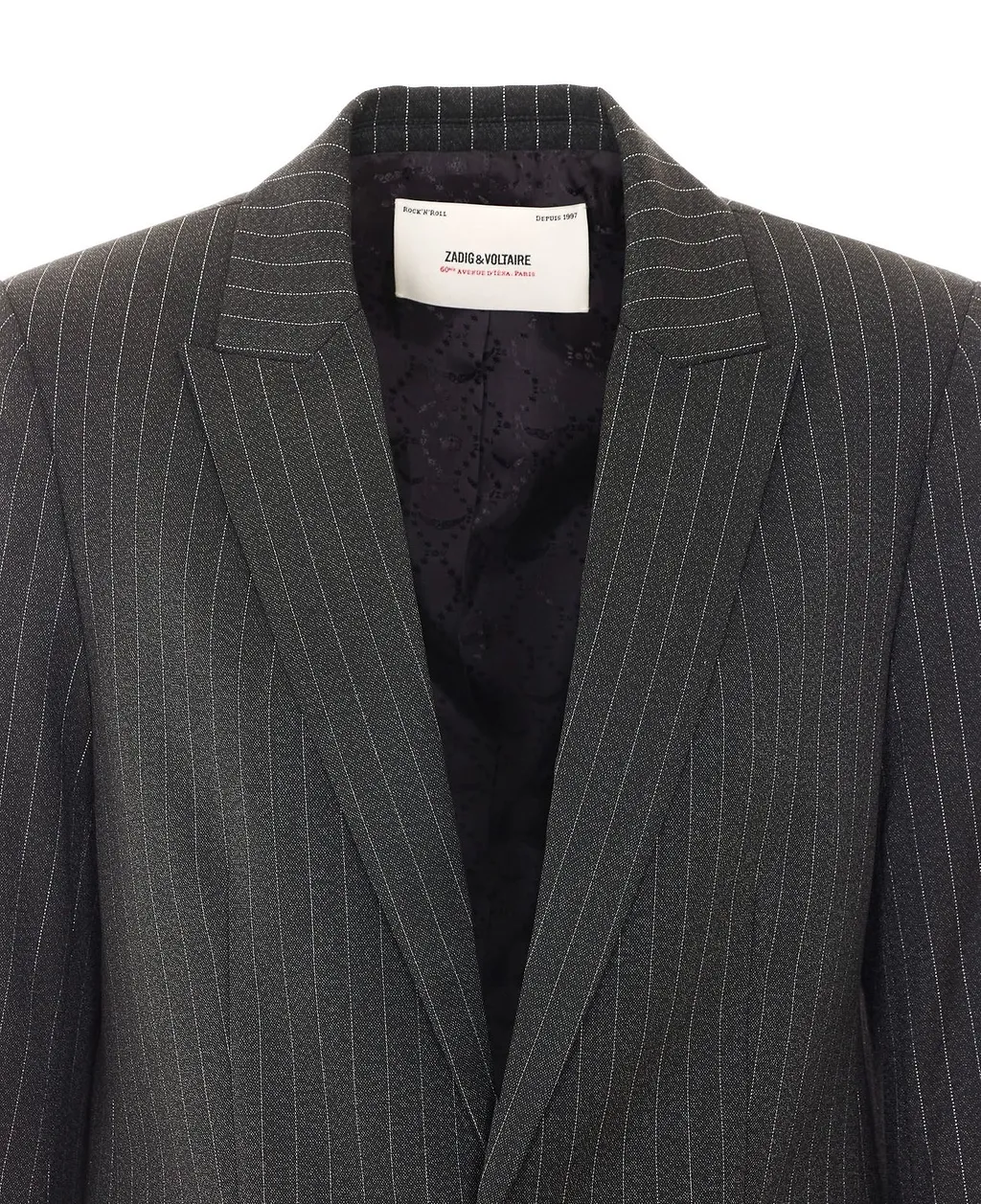 Zadig & Voltaire Pinstriped Single-Breasted Blazer