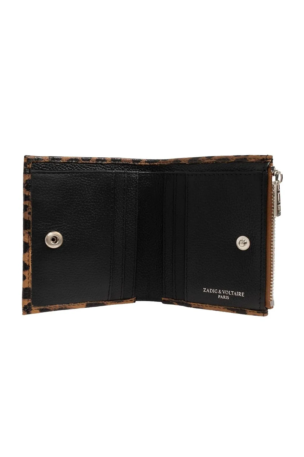 Zadig & Voltaire Printed Logo-Appliqué Wallet