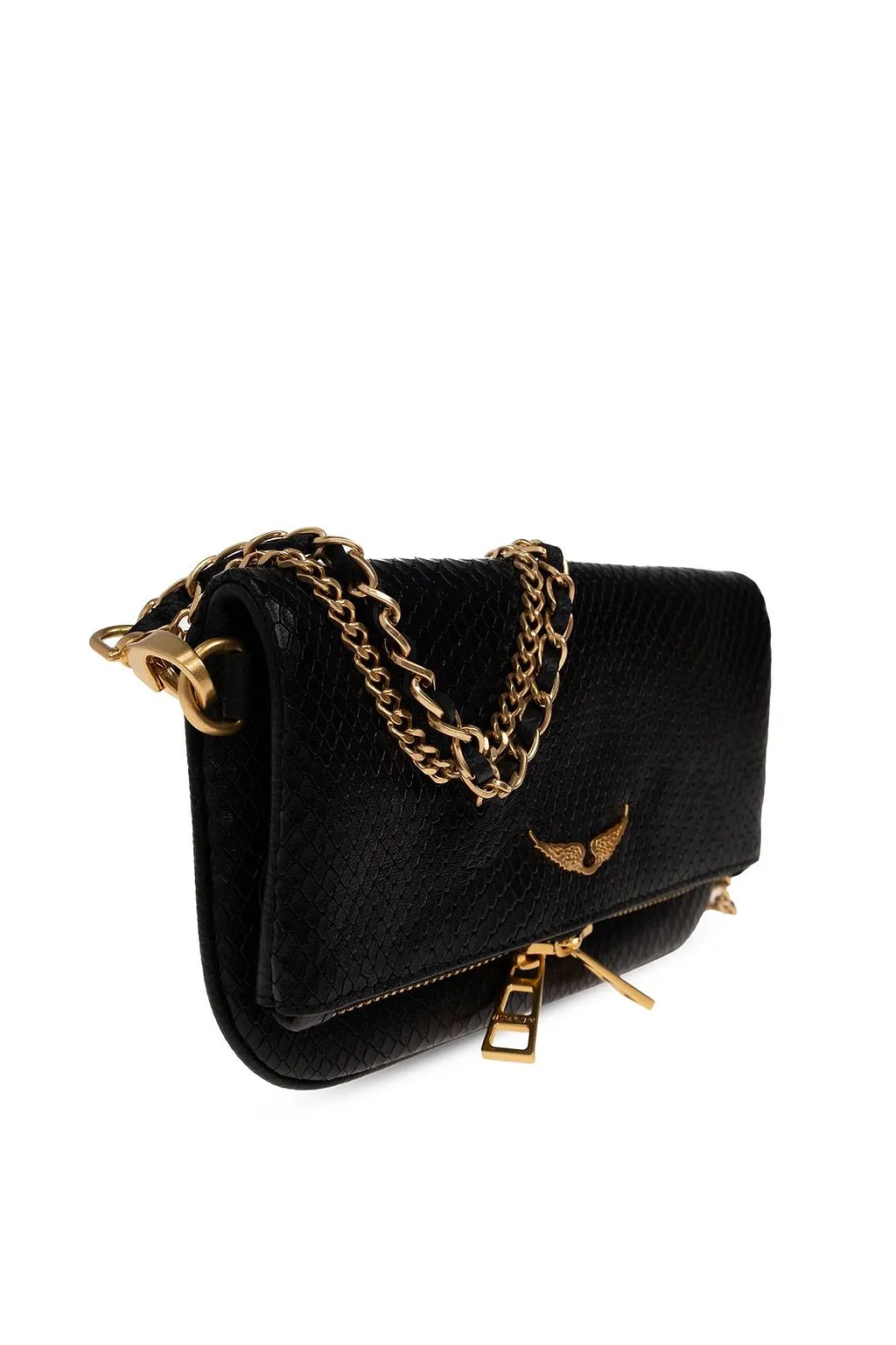 Zadig & Voltaire Rock Mini Soft Wild Clutch Bag