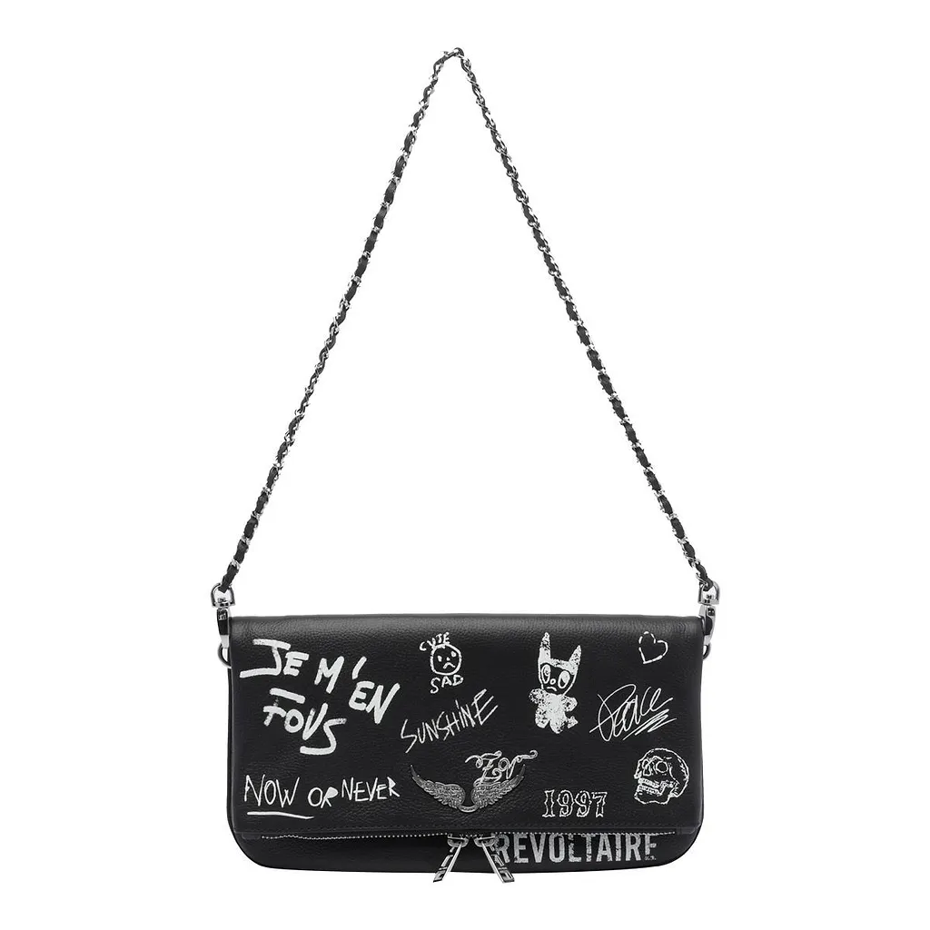 Zadig & Voltaire Rock Graffiti Shoulder Bag