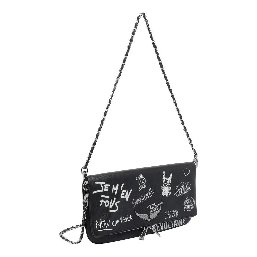 Zadig & Voltaire Rock Graffiti Shoulder Bag