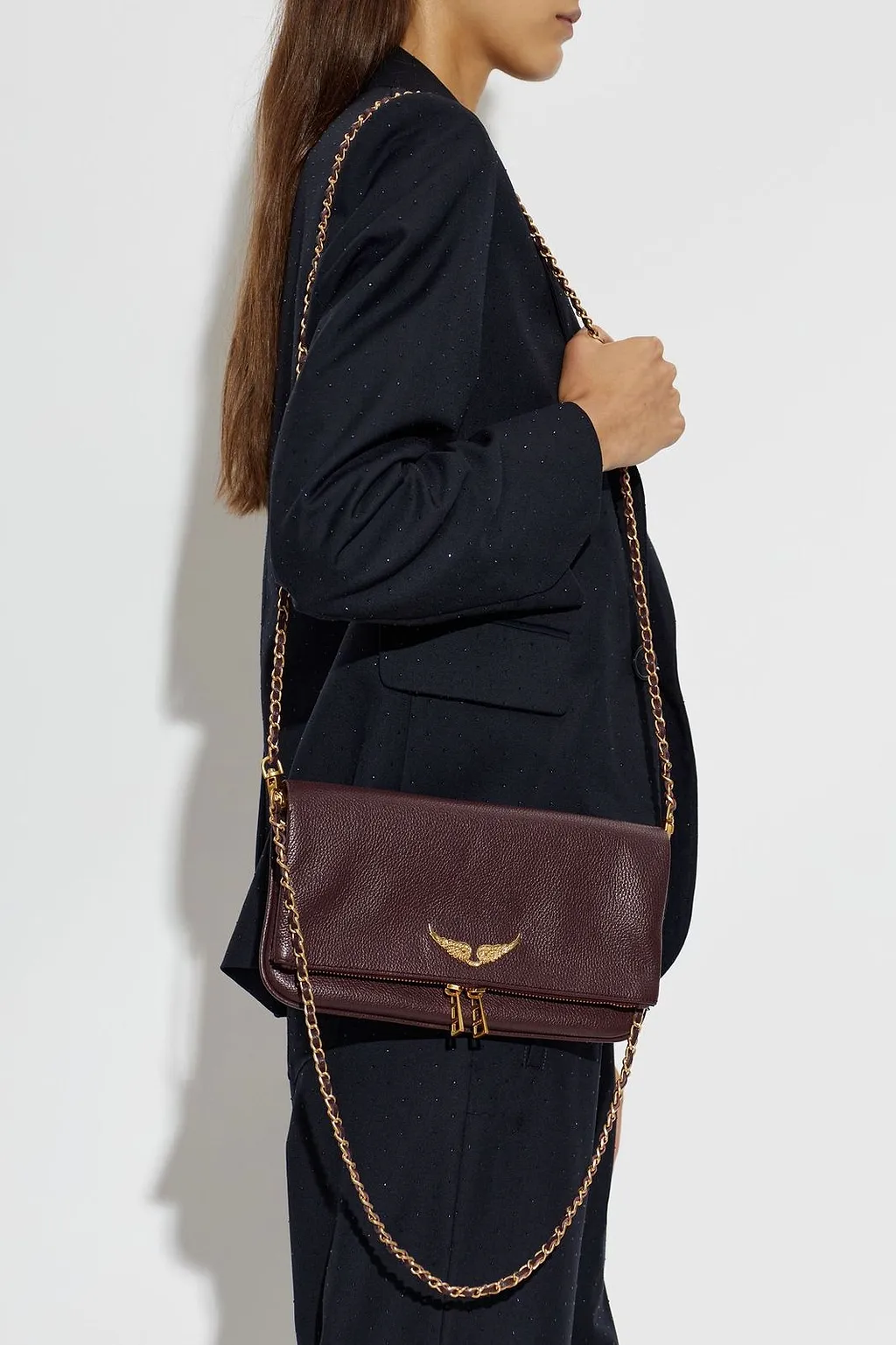 Zadig & Voltaire Rock Chain Shoulder Bag