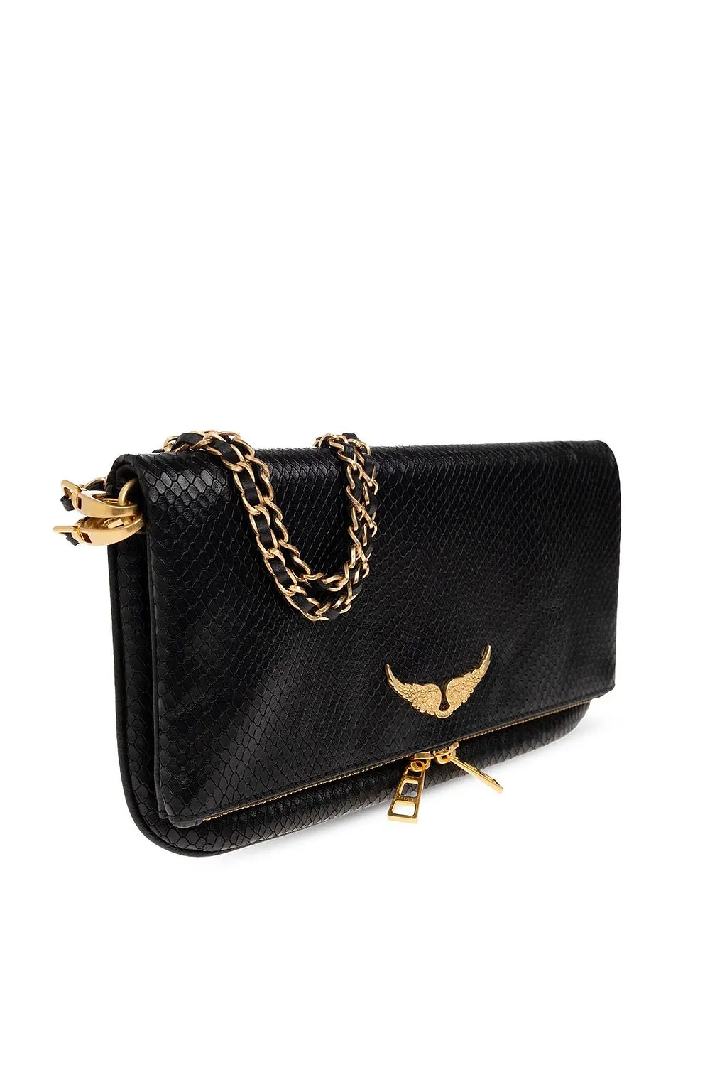 Zadig & Voltaire Rock Mini Soft Wild Clutch Bag