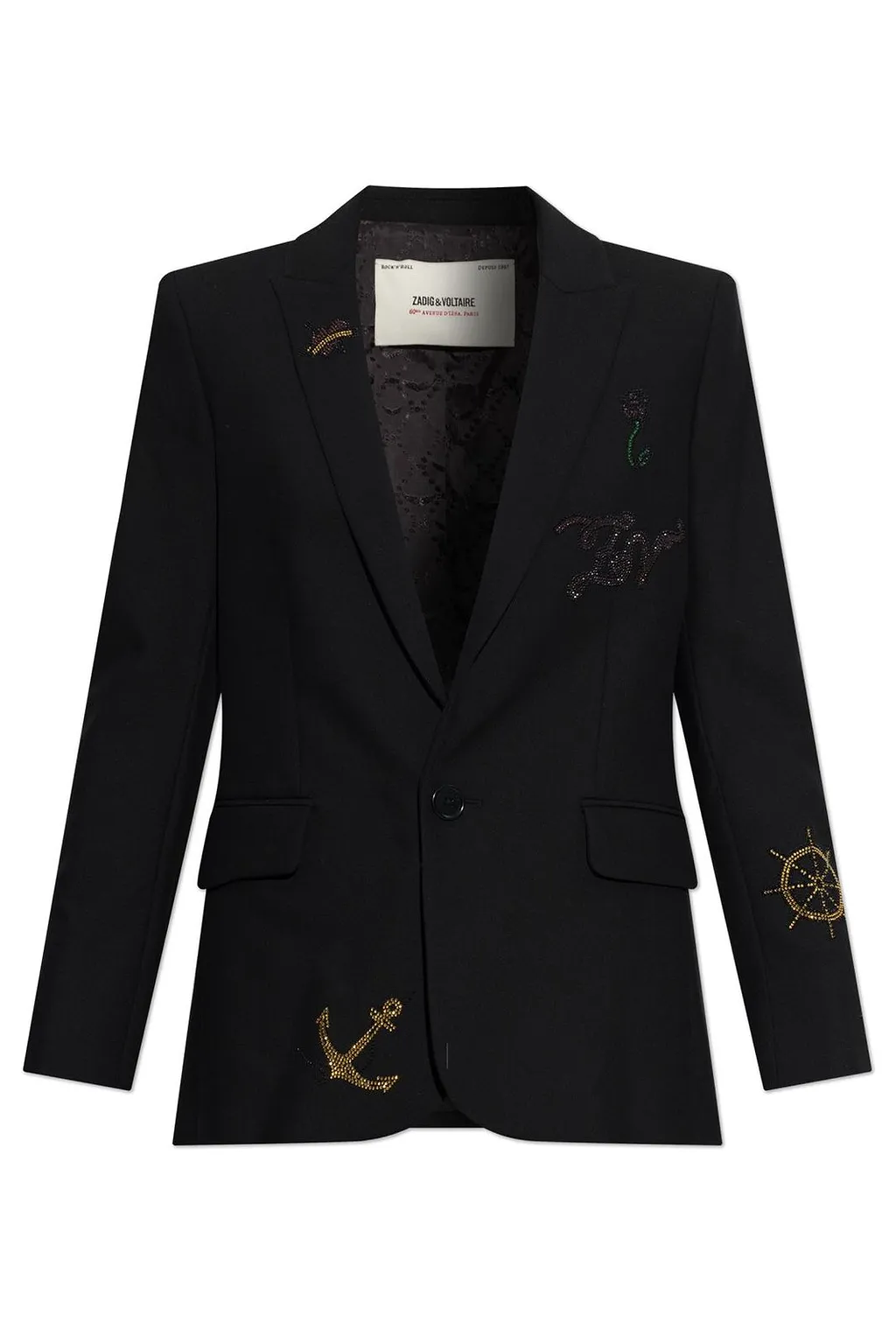 Zadig & Voltaire Valse Embellished Blazer
