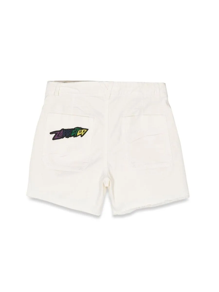 Zadig & Voltaire Kids Embroidered Shorts