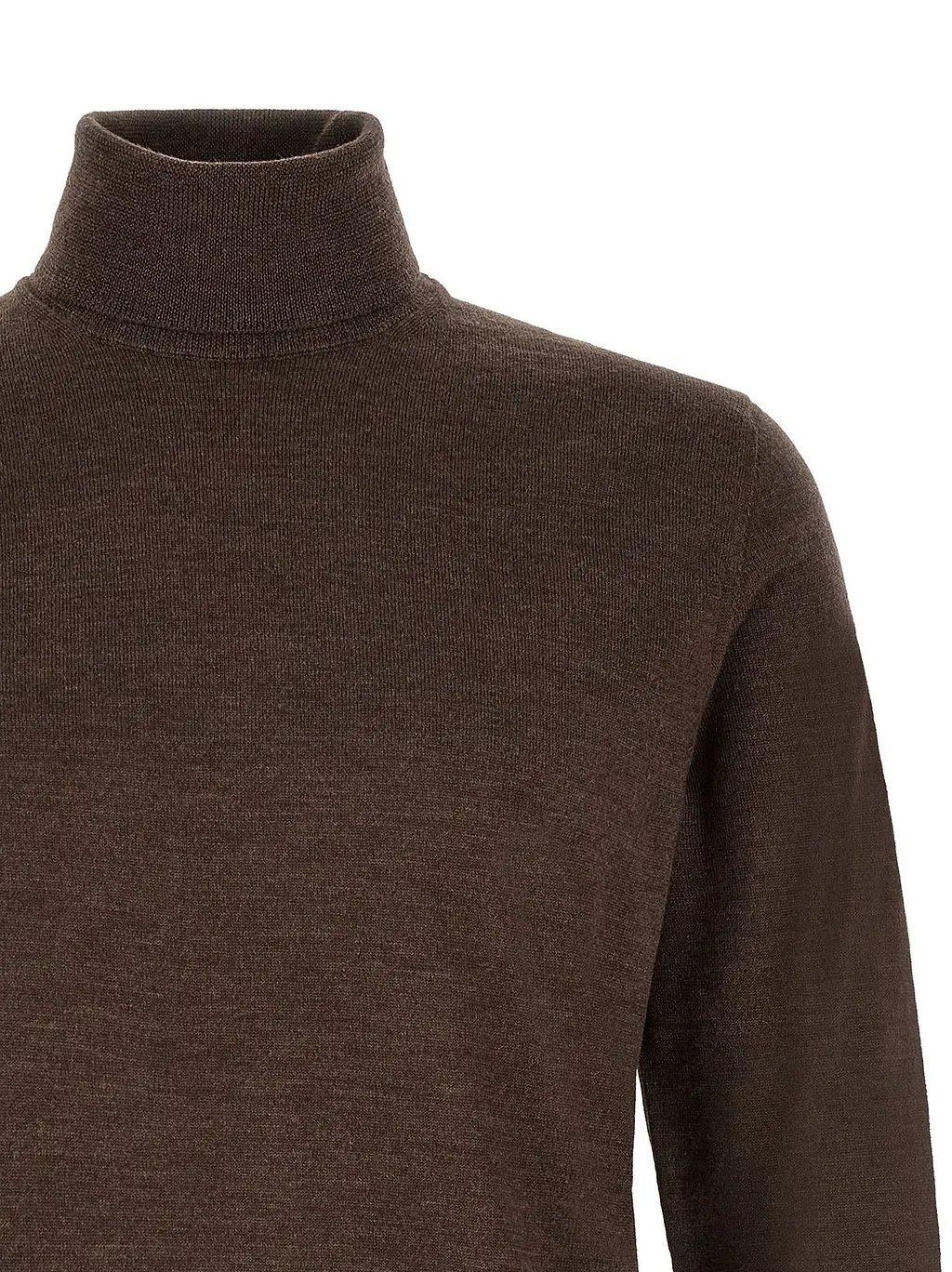 Zanone Ribbed Turtleneck Sweater