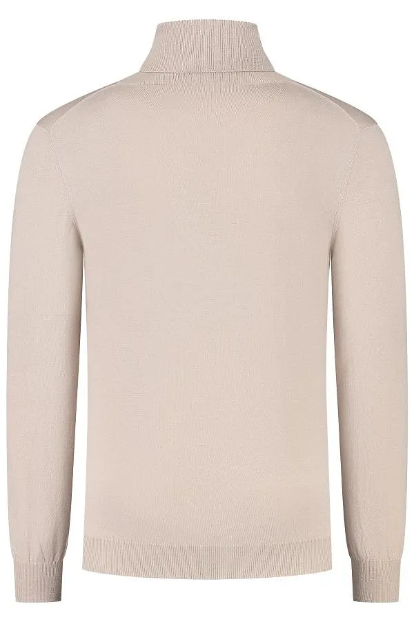 Zanone Roll-Neck Straight Hem Jumper