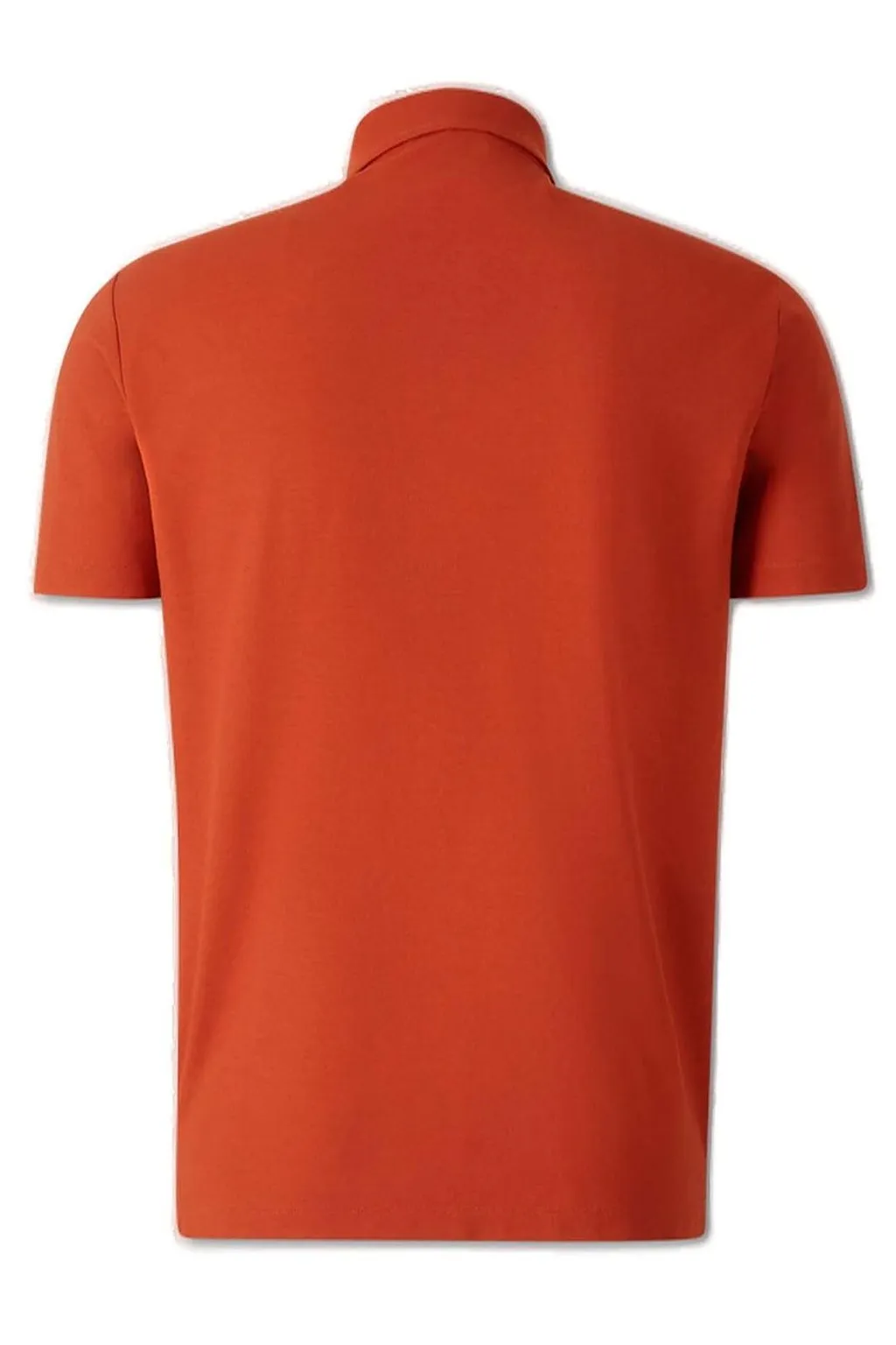 Zanone Short-Sleeved Buttoned Polo Shirt