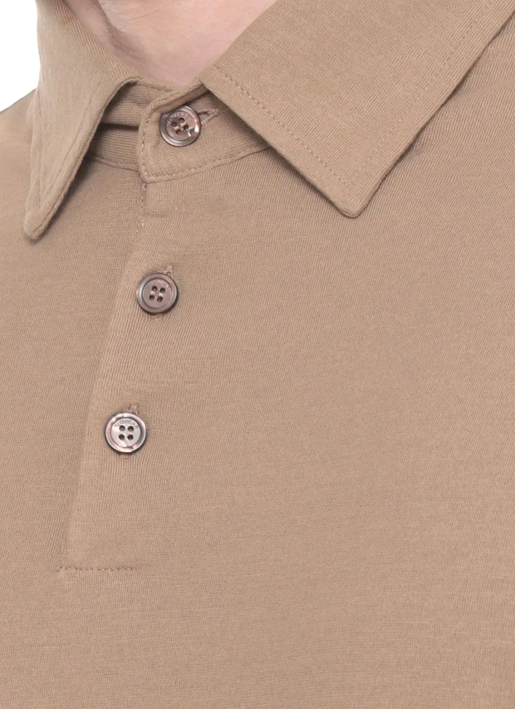 Zanone Three-Button Polo Shirt