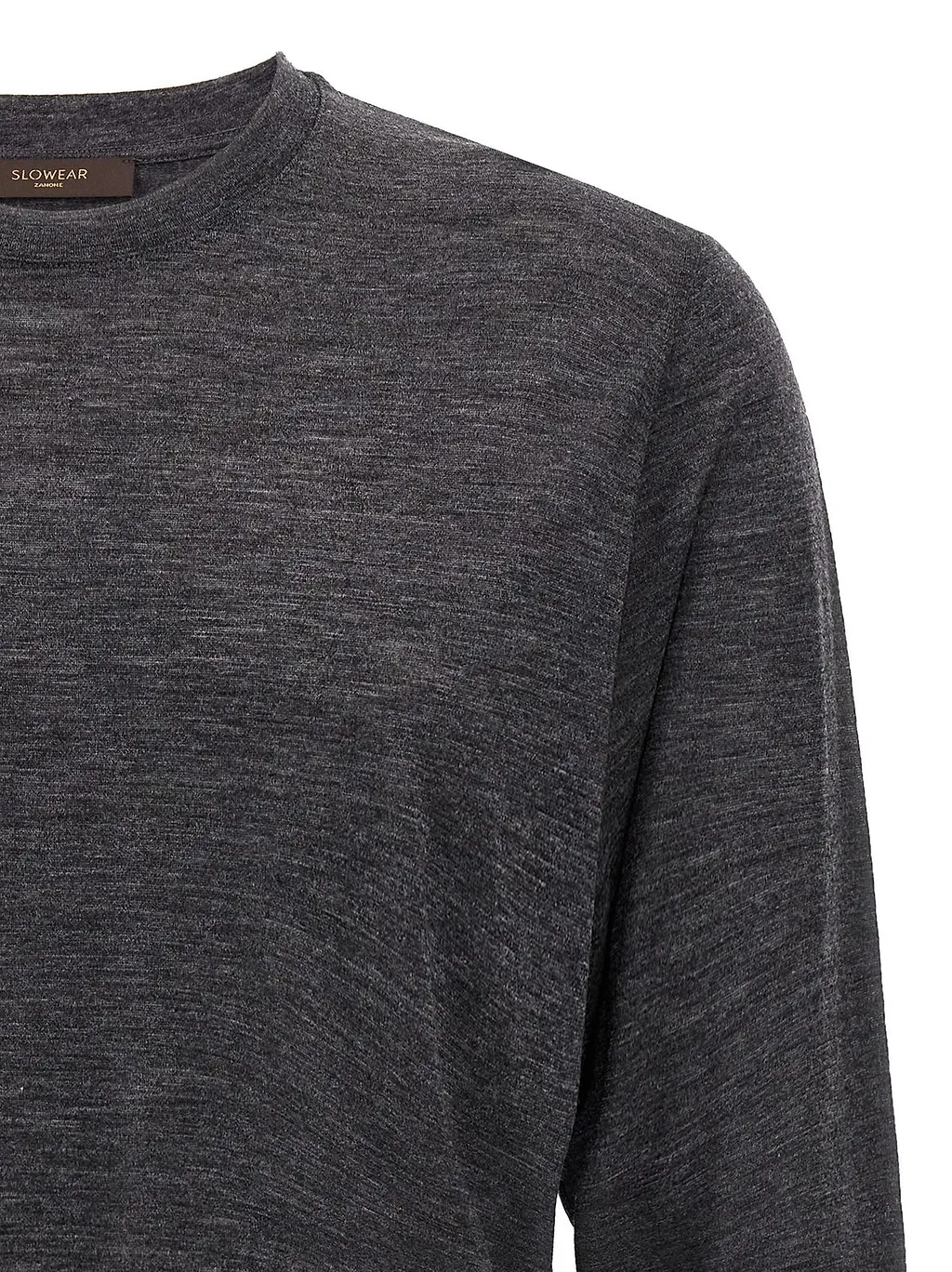Zanone Virgin Wool Long-Sleeve T-Shirt