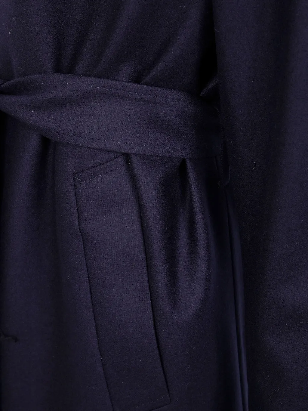 Zegna Belted Long Coat