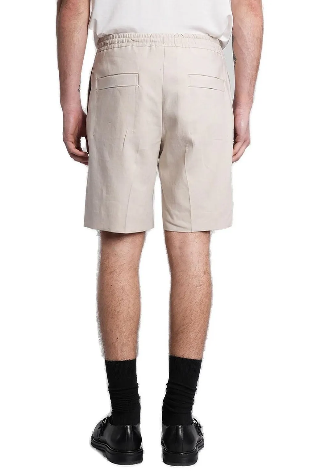 Zegna Elastic-Waist Bermuda Shorts