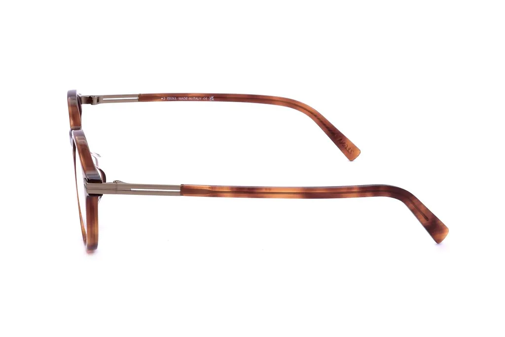 Zegna Erz Round Frame Glasses