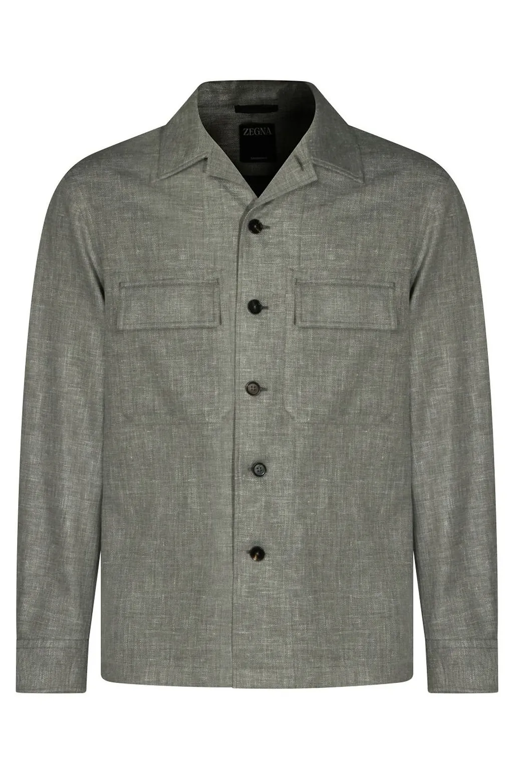 Zegna Patch Pocket Shirt Jacket