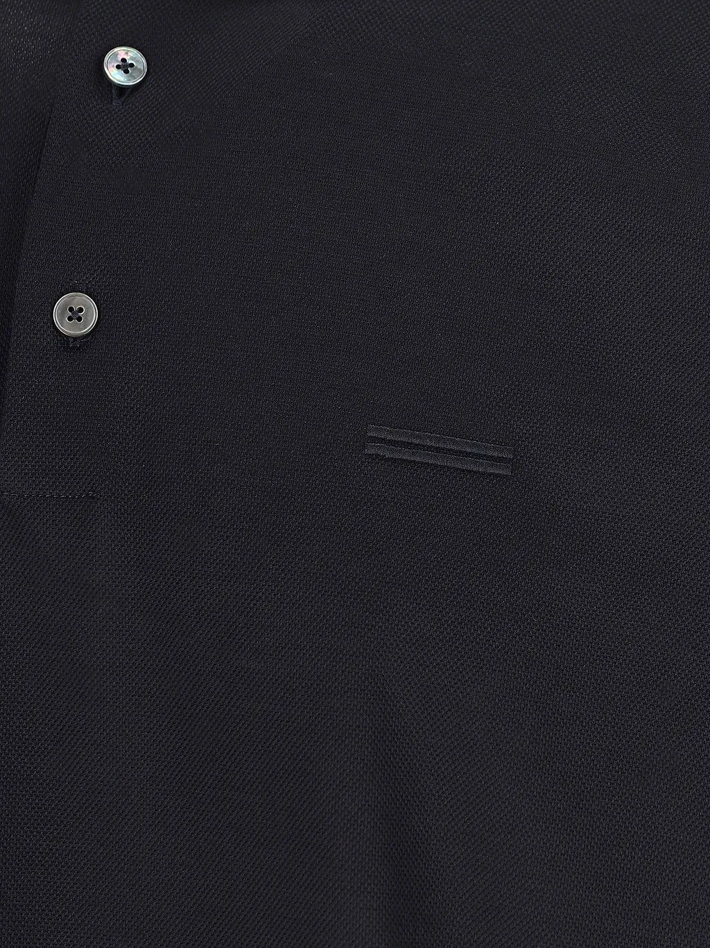 Zegna Short-Sleeved Buttoned Polo Shirt