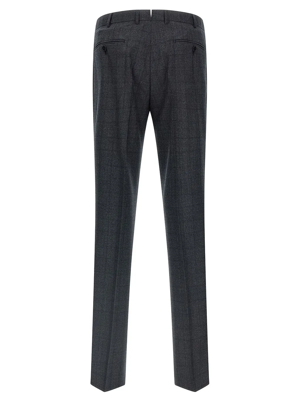 Zegna Single-Breasted Checked Suit Set
